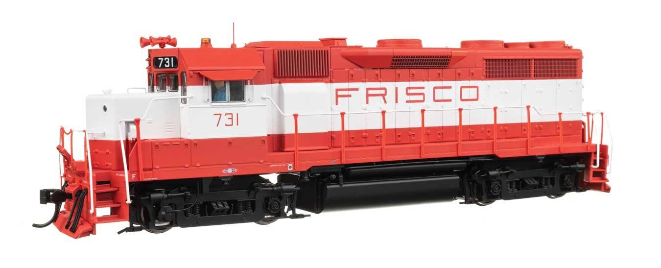 Walthers 920-50310 HO Frisco EMD GP35 Diesel Locomotive Ph. II Standard DC #731
