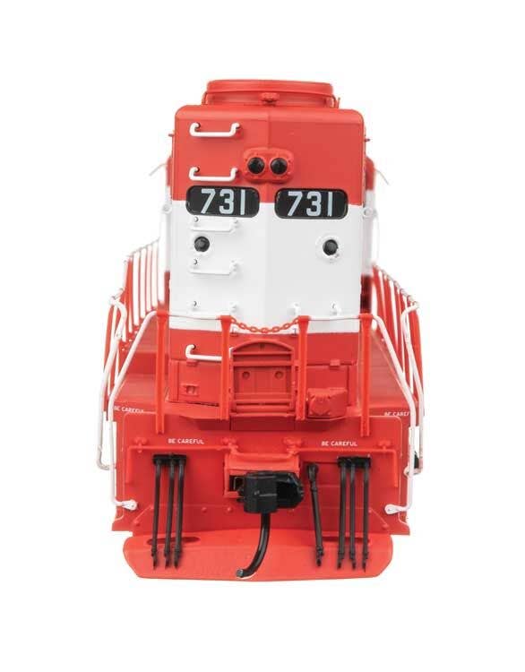 Walthers 920-50310 HO Frisco EMD GP35 Diesel Locomotive Ph. II Standard DC #731