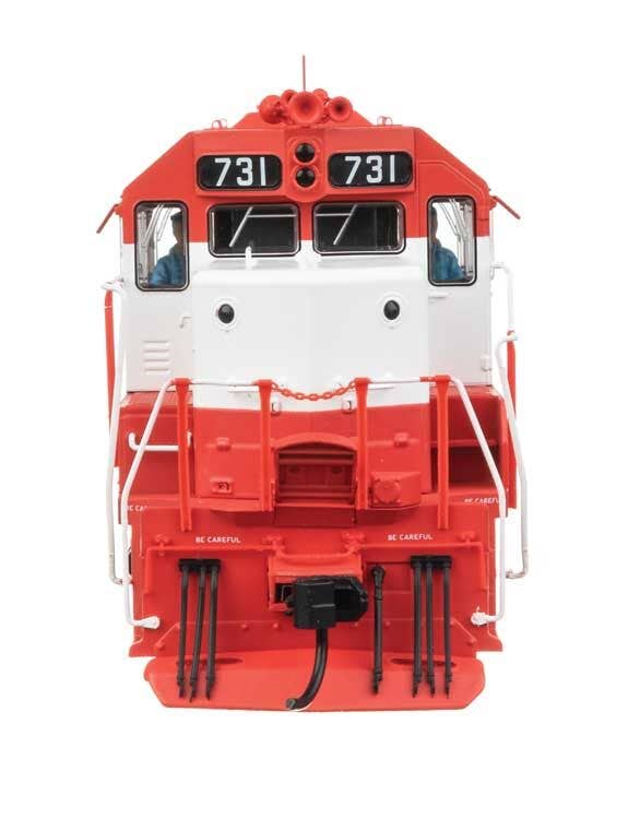 Walthers 920-50310 HO Frisco EMD GP35 Diesel Locomotive Ph. II Standard DC #731