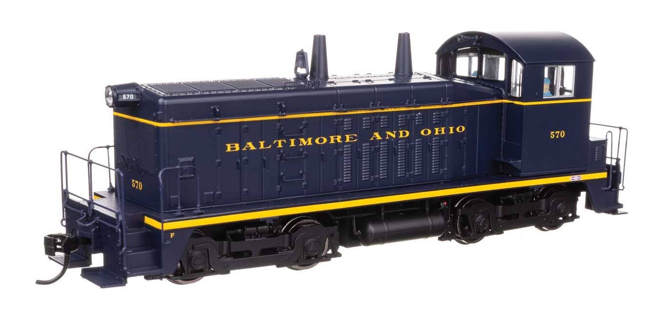 Walthers 910-20623 HO B&O EMD NW2 Diesel Locomotive Phase V w/ Sound & DCC #570