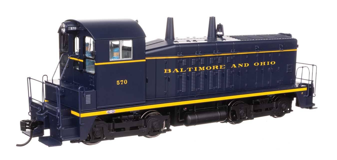 Walthers 910-20623 HO B&O EMD NW2 Diesel Locomotive Phase V w/ Sound & DCC #570