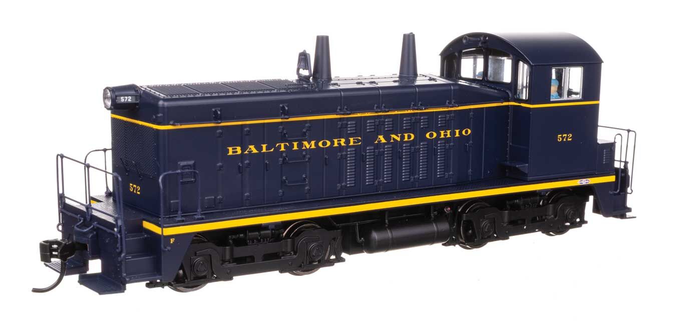 Walthers 910-20624 HO B&O EMD NW2 Diesel Locomotive Phase V w/ Sound & DCC #572