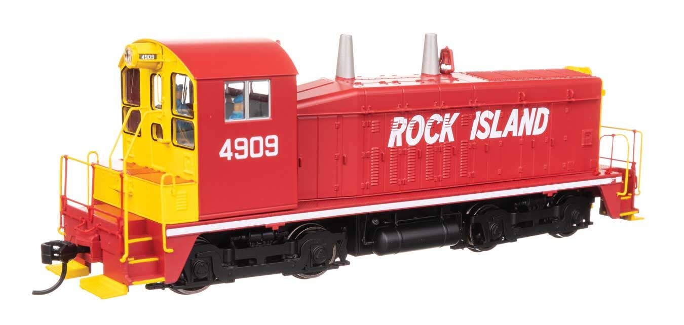 Walthers 910-20634 HO RI EMD NW2 Diesel Locomotive Phase V w/ Sound & DCC #4909