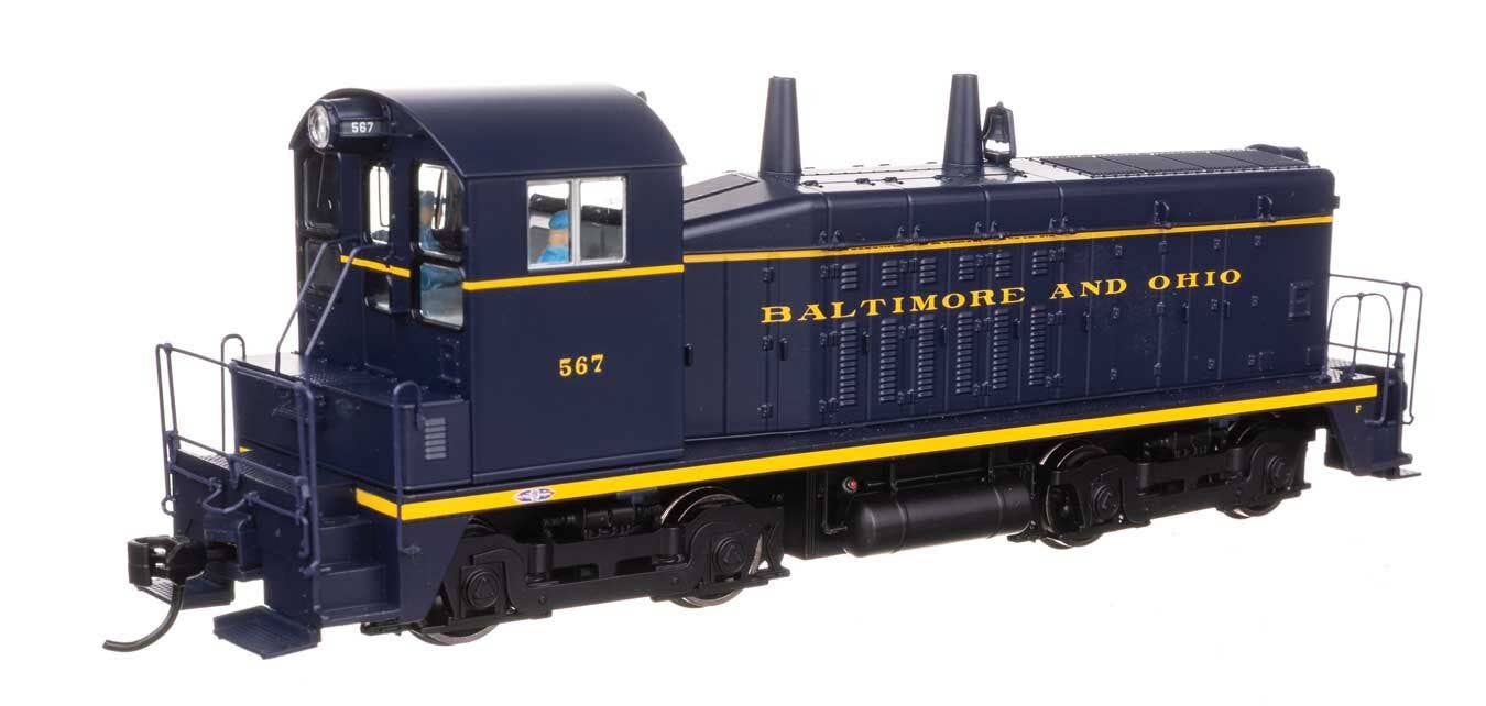 Walthers 910-10624 HO BO EMD NW2 Diesel Locomotive Phase V Standard DC #567