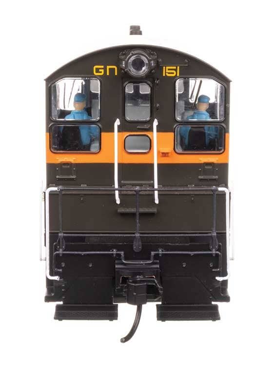 Walthers 910-10627 HO GN EMD NW2 Diesel Locomotive Phase V Standard DC #151