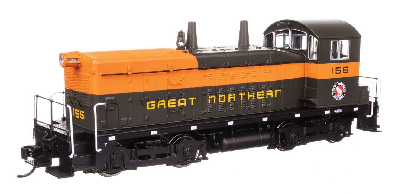 Walthers 910-10628 HO GN EMD NW2 Diesel Locomotive Phase V Standard DC #155