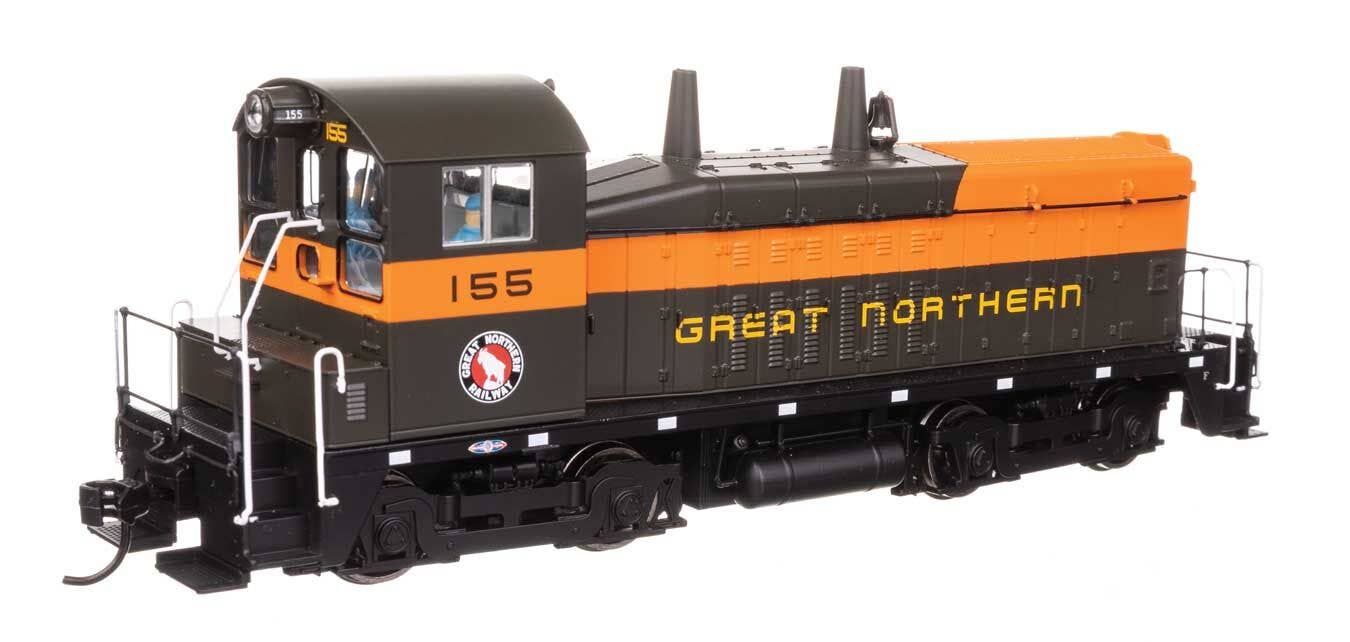 Walthers 910-10628 HO GN EMD NW2 Diesel Locomotive Phase V Standard DC #155