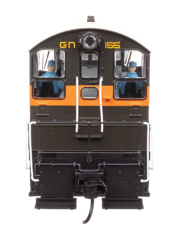 Walthers 910-10628 HO GN EMD NW2 Diesel Locomotive Phase V Standard DC #155