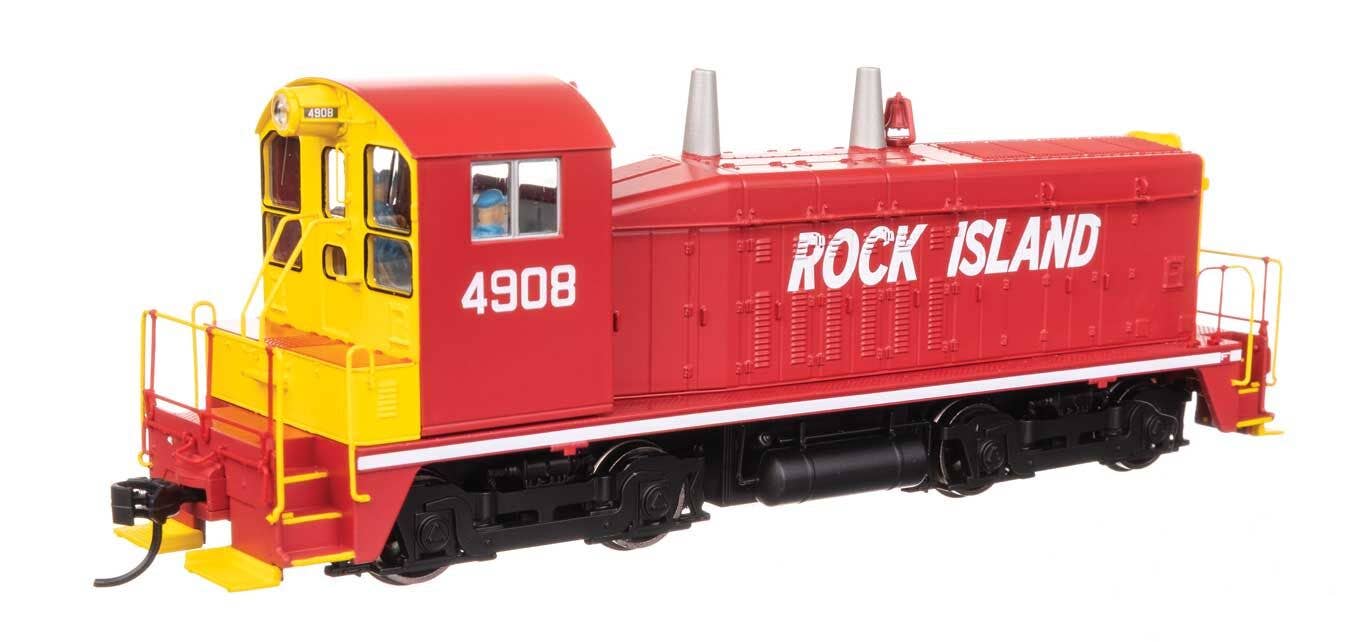Walthers 910-10634 HO RI EMD NW2 Diesel Locomotive Phase V Standard DC #4908