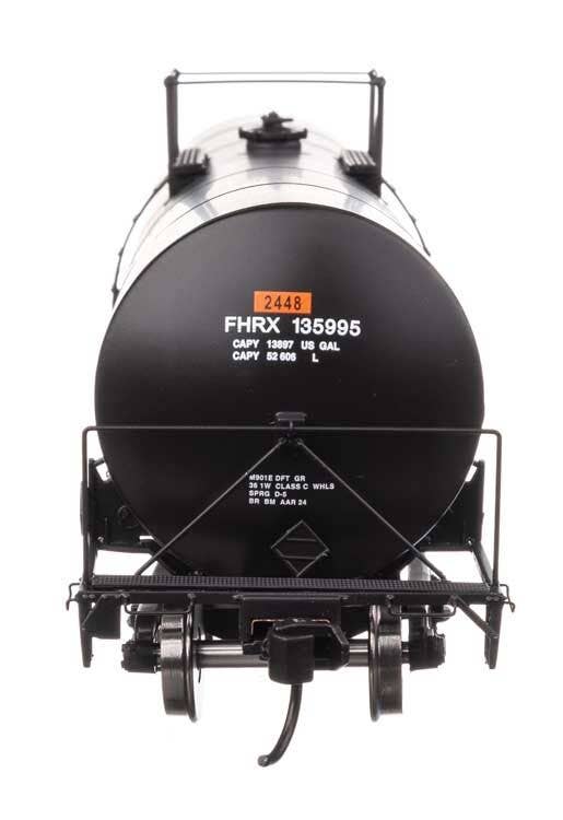 Walthers 920-100053 HO FHRX 40' Trinity 14,000Gal Molten Sulfur Tank Car #135995
