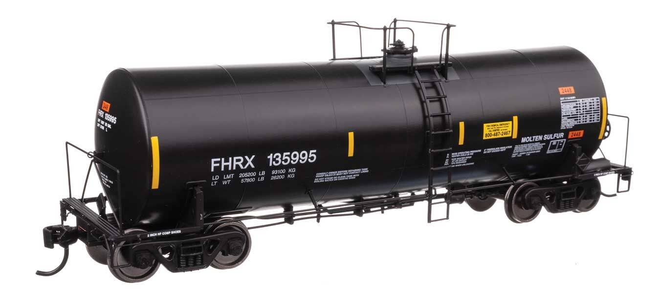 Walthers 920-100053 HO FHRX 40' Trinity 14,000Gal Molten Sulfur Tank Car #135995