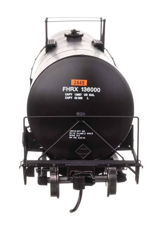 Walthers 920-100054 HO FHRX 40' Trinity 14,000Gal Molten Sulfur Tank Car #136000