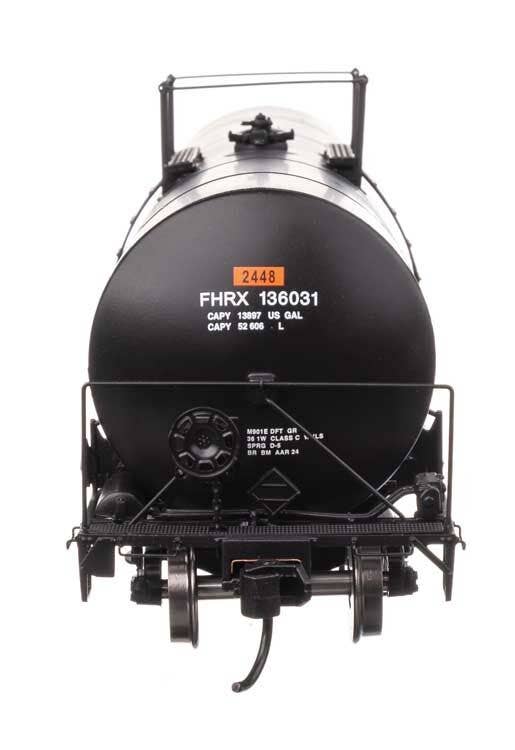 Walthers 920-100055 HO FHRX 40' Trinity 14,000Gal Molten Sulfur Tank Car #136031