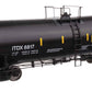 Walthers 920-100061 HO ITDX 40' Trinity 14,000-Gal Molten Sulfur Tank Car #6817