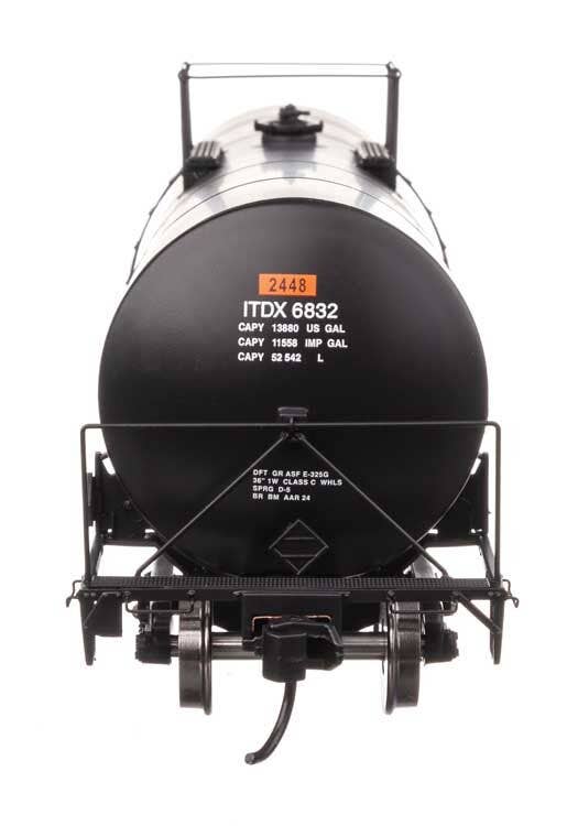 Walthers 920-100062 HO ITDX 40' Trinity 14,000-Gal Molten Sulfur Tank Car #6832