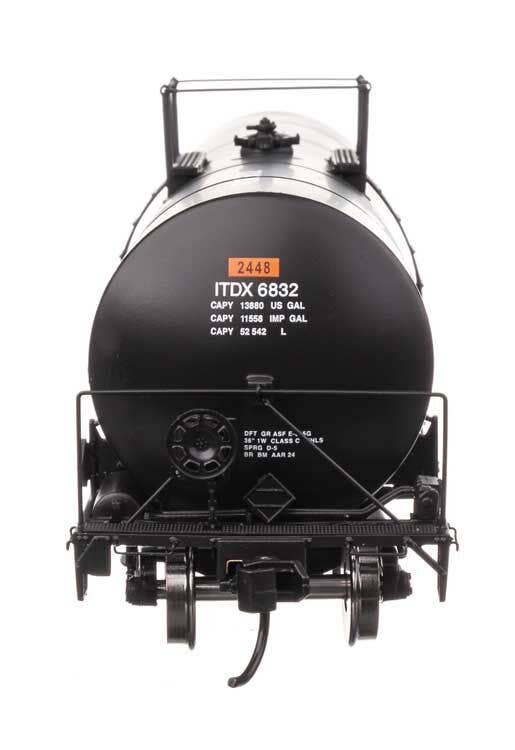 Walthers 920-100062 HO ITDX 40' Trinity 14,000-Gal Molten Sulfur Tank Car #6832