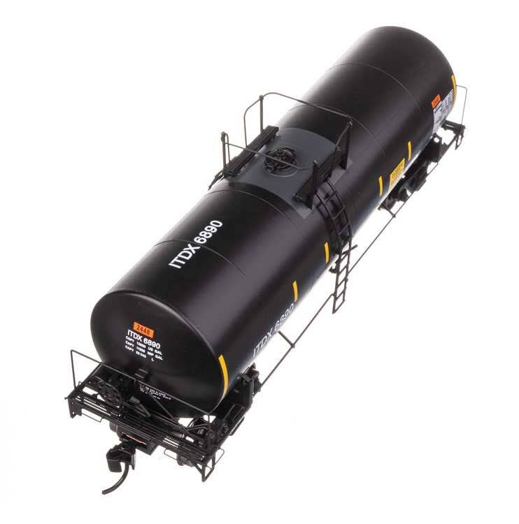 Walthers 920-100063 HO ITDX 40' Trinity 14,000-Gal Molten Sulfur Tank Car #6890