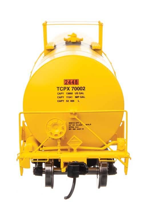 Walthers 920-100065 HO TCPX 40' Trinity 14,000-Gal Molten Sulfur Tank Car #70002
