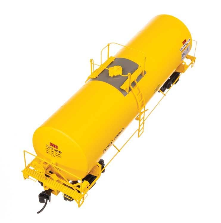 Walthers 920-100066 HO TCPX 40' Trinity 14,000-Gal Molten Sulfur Tank Car #70040