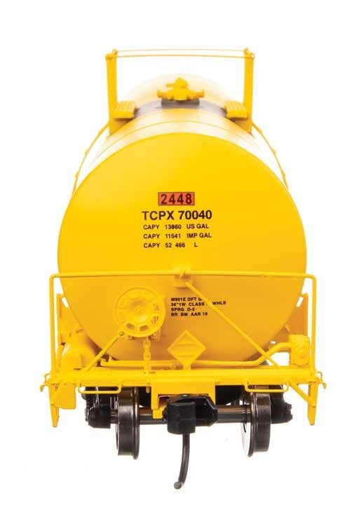Walthers 920-100066 HO TCPX 40' Trinity 14,000-Gal Molten Sulfur Tank Car #70040