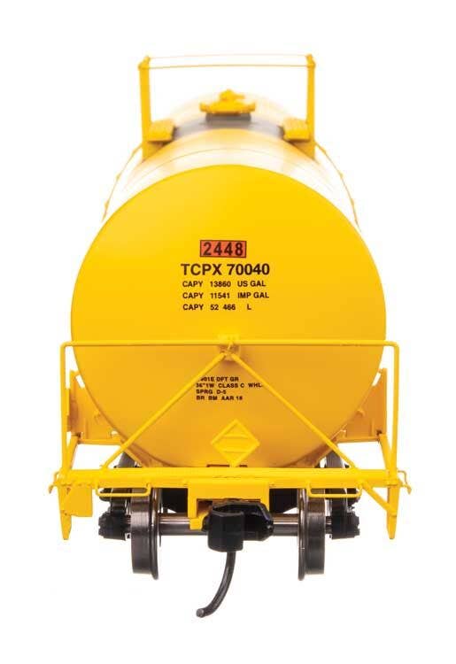 Walthers 920-100066 HO TCPX 40' Trinity 14,000-Gal Molten Sulfur Tank Car #70040