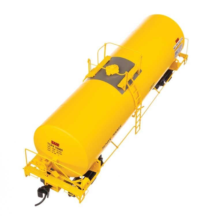 Walthers 920-100067 HO TCPX 40' Trinity 14,000-Gal Molten Sulfur Tank Car #70065