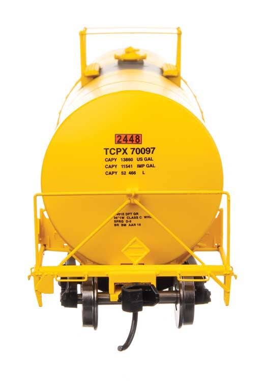 Walthers 920-100068 HO TCPX 40' Trinity 14,000-Gal Molten Sulfur Tank Car #70097