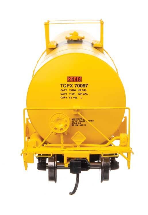 Walthers 920-100068 HO TCPX 40' Trinity 14,000-Gal Molten Sulfur Tank Car #70097