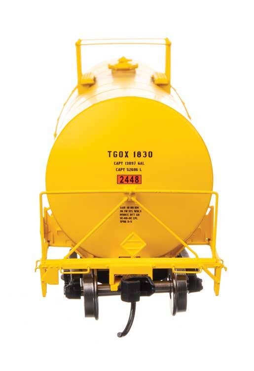 Walthers 920-100070 HO TGOX 40' Trinity 14,000-Gal Molten Sulfur Tank Car #1830