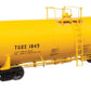 Walthers 920-100072 HO TGOX 40' Trinity 14,000-Gal Molten Sulfur Tank Car #1849