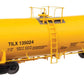 Walthers 920-100074 HO TILX 40' Trinity 14,000Gal Molten Sulfur Tank Car #135024