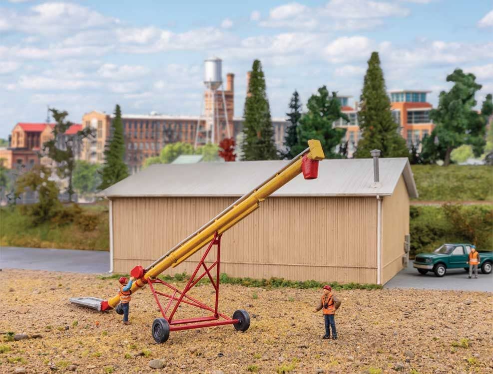 Walthers 933-4183 HO Utility Auger Transload Facility Kit