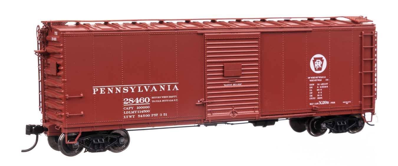 Walthers 920-102301 HO Pennsylvania Railroad 40' X29B Boxcar Ready to Run #28460
