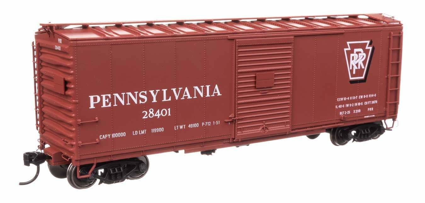 Walthers 920-102308 HO Pennsylvania Railroad 40' X29B Boxcar Ready to Run #28401