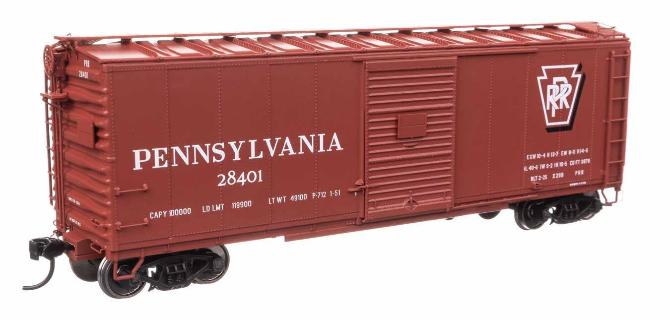 Walthers 920-102308 HO Pennsylvania Railroad 40' X29B Boxcar Ready to Run #28401