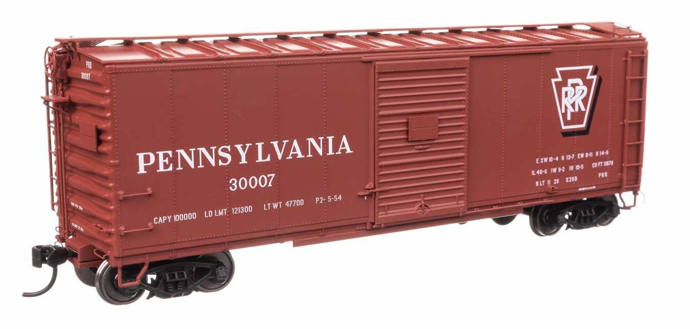 Walthers 920-102310 HO Pennsylvania Railroad 40' X29B Boxcar Ready to Run #30007