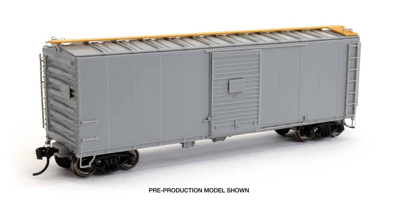 Walthers 920-102300 HO Undecorated 40' X29B Boxcar Ready to Run