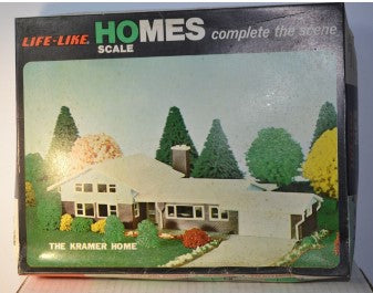 Life Like S353K HO Scale The Kramer Home Building Kit