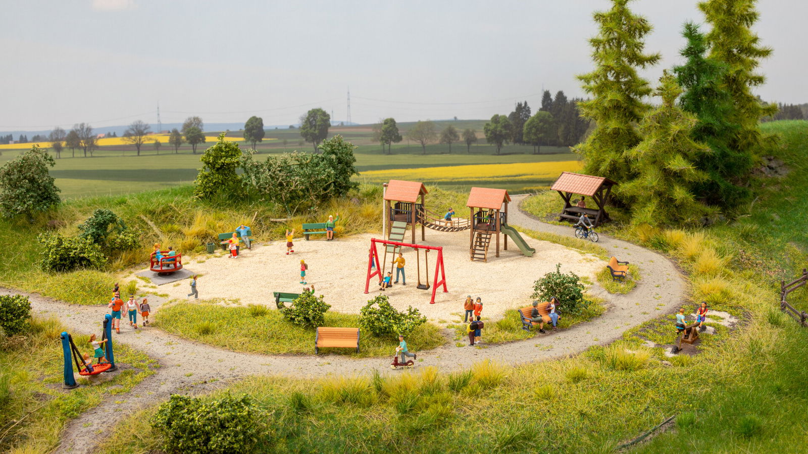 Noch 13400 HO Micro-Motion Seesaw Moving Figure
