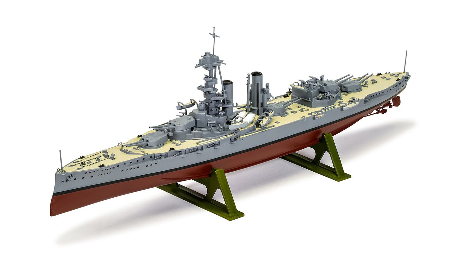Airfix Products A04210V 1:600 HMS Iron Duke Battleship Plastic Model Kit