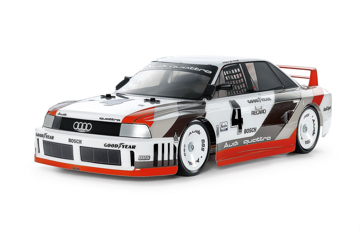 Tamiya 58744 1:10 Audi 90 Quattro Racing with TT-02 Chassis Car Kit