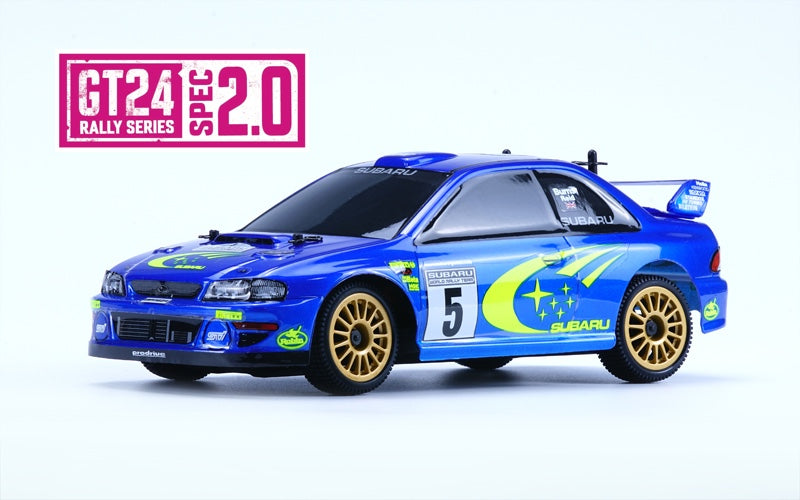 Carisma R/C Cars 91768 1:24 GT24 2.0 4WD Brushless Subaru WRC 1999 Ready-To-Run