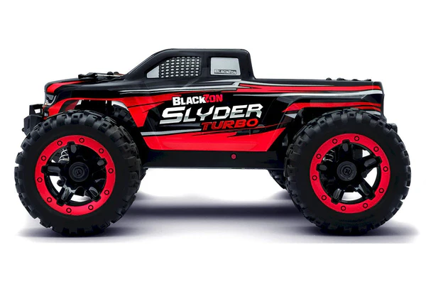 BlackZon 540211 1:6 Red Slyder MT Turbo 4WD 2S Brushless Monster Truck