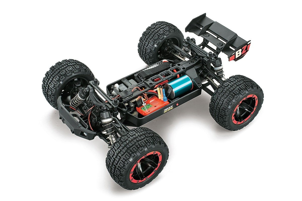 BlackZon 540217 1:6 Red Slyder ST Turbo 4WD RTR 2S Brushless Stadium Truck