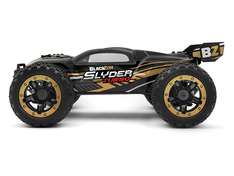 BlackZon 540218 1:16 Gold Slyder ST Turbo 4WD RTR 2S Brushless Stadium Truck