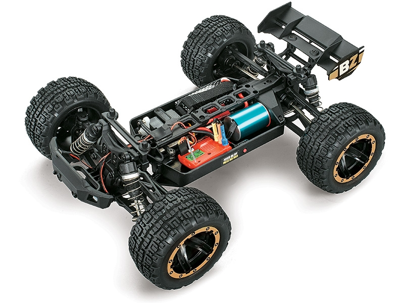BlackZon 540218 1:16 Gold Slyder ST Turbo 4WD RTR 2S Brushless Stadium Truck