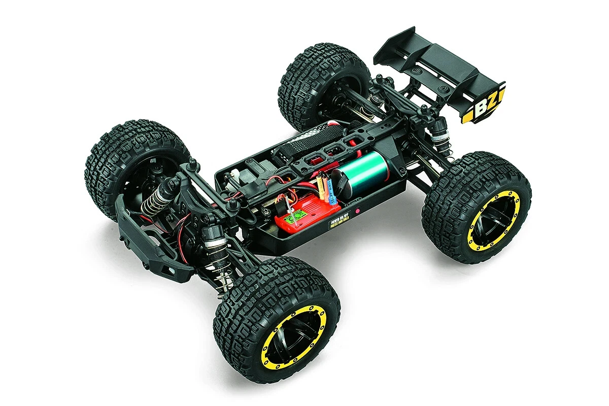 BlackZon 540219 1:6 Yellow Slyder ST Turbo 4WD RTR 2S Brushless Stadium Truck