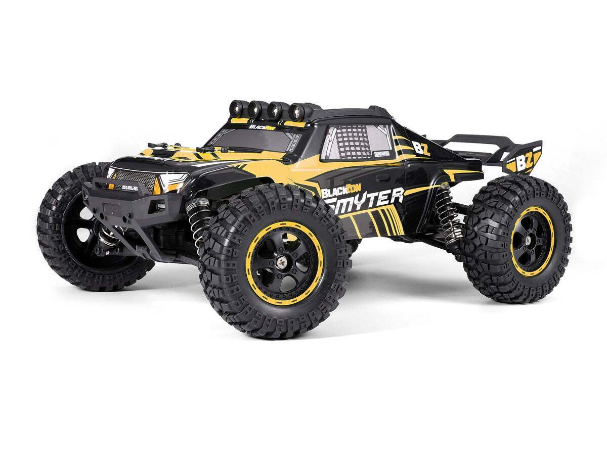 BlackZon 540226 1:12 Yellow Smyter DT 4WD 2S Desert Truck Ready-To-Run