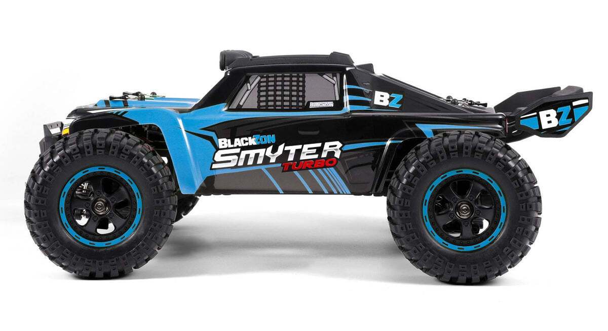 BlackZon 540254 1:12 Blue Smyter DT Turbo 4WD 3S Brushless Desert Truck RTR