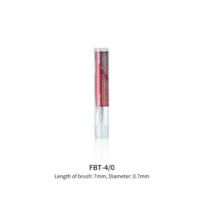 Dspiae FBT-4/0 Fine Brush Tips 4/0 (Pack of 3)